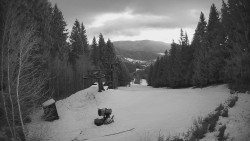 Výstupní stanice lanové dráhy