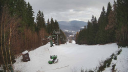 Výstupní stanice lanové dráhy