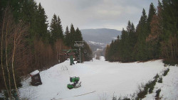 Výstupní stanice lanové dráhy