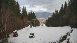 Výstupní stanice lanové dráhy