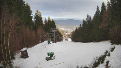 Výstupní stanice lanové dráhy