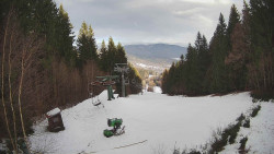 Výstupní stanice lanové dráhy