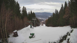 Výstupní stanice lanové dráhy