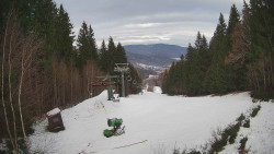 Výstupní stanice lanové dráhy