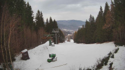 Výstupní stanice lanové dráhy