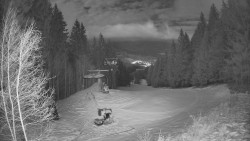 Výstupní stanice lanové dráhy