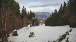 Výstupní stanice lanové dráhy