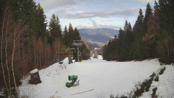 Výstupní stanice lanové dráhy