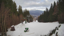 Výstupní stanice lanové dráhy