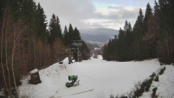 Výstupní stanice lanové dráhy