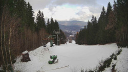 Výstupní stanice lanové dráhy