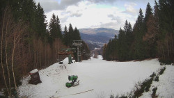 Výstupní stanice lanové dráhy