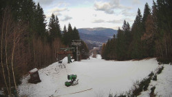 Výstupní stanice lanové dráhy