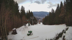 Výstupní stanice lanové dráhy