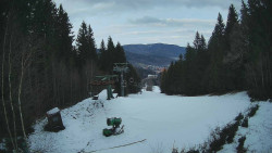 Výstupní stanice lanové dráhy