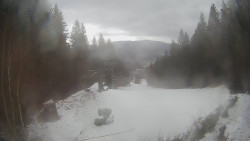 Výstupní stanice lanové dráhy