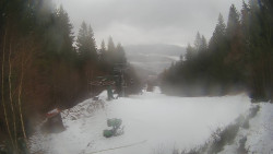 Výstupní stanice lanové dráhy