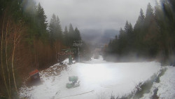 Výstupní stanice lanové dráhy