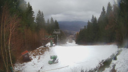 Výstupní stanice lanové dráhy