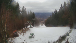 Výstupní stanice lanové dráhy