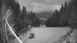 Výstupní stanice lanové dráhy