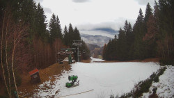 Výstupní stanice lanové dráhy