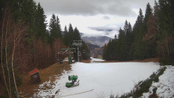 Výstupní stanice lanové dráhy