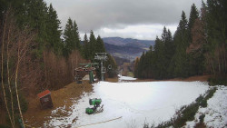 Výstupní stanice lanové dráhy