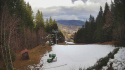 Výstupní stanice lanové dráhy