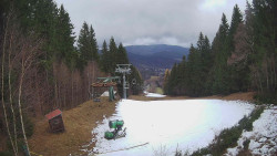 Výstupní stanice lanové dráhy