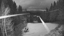 Výstupní stanice lanové dráhy