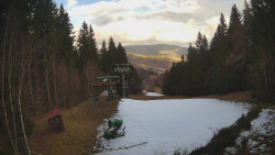 Výstupní stanice lanové dráhy