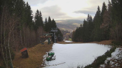 Výstupní stanice lanové dráhy