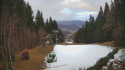 Výstupní stanice lanové dráhy