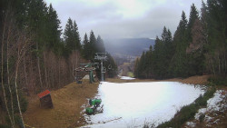 Výstupní stanice lanové dráhy