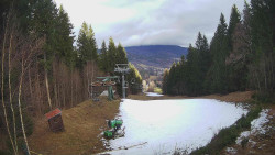 Výstupní stanice lanové dráhy