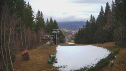 Výstupní stanice lanové dráhy