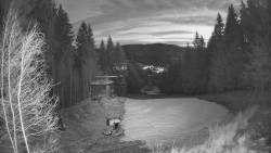 Výstupní stanice lanové dráhy