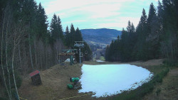 Výstupní stanice lanové dráhy