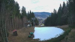 Výstupní stanice lanové dráhy