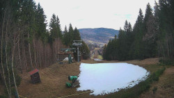 Výstupní stanice lanové dráhy