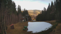 Výstupní stanice lanové dráhy