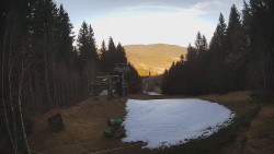 Výstupní stanice lanové dráhy