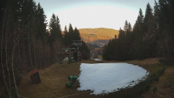 Výstupní stanice lanové dráhy