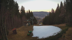 Výstupní stanice lanové dráhy