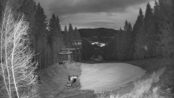 Výstupní stanice lanové dráhy