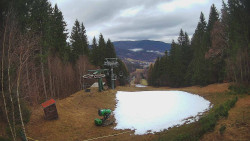 Výstupní stanice lanové dráhy