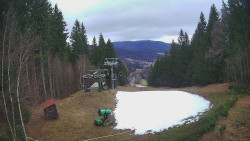 Výstupní stanice lanové dráhy