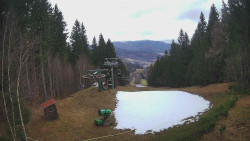 Výstupní stanice lanové dráhy