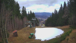 Výstupní stanice lanové dráhy